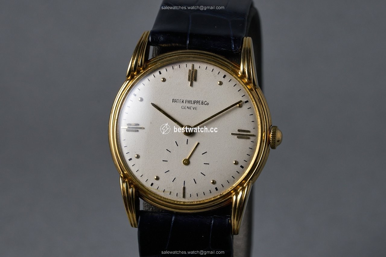 IMG_9086 Patek Philippe Calatrava Mens watch Unisex Manual winding Yellow gold 2407 3