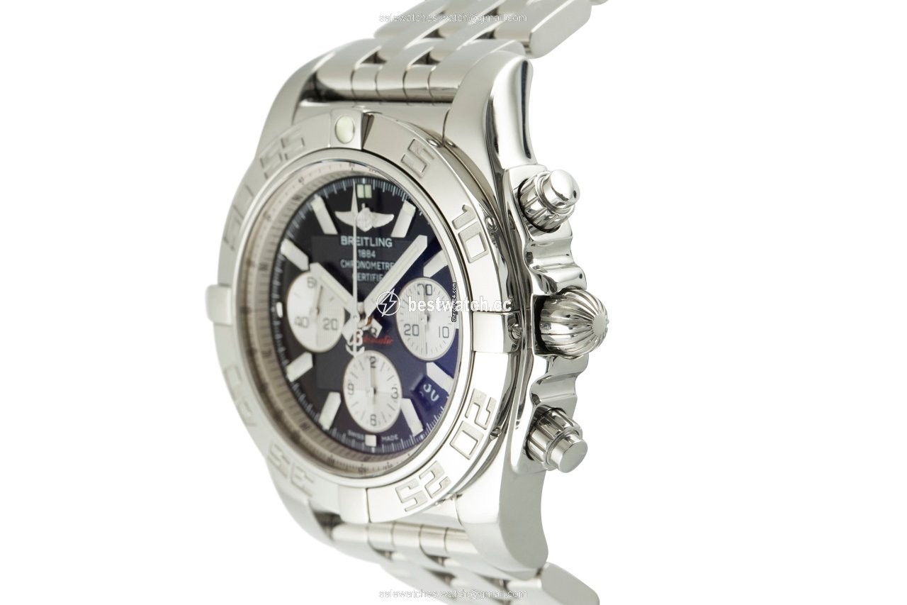 IMG_9086 Breitling Chronomat 44 Mens watch Unisex Automatic Steel AB0110 3