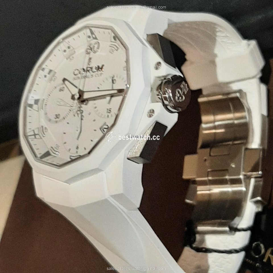 IMG_9086 Corum Admirals Cup Challenger Mens watch Unisex Automatic Titanium 753.802.02 F379 AA31 3