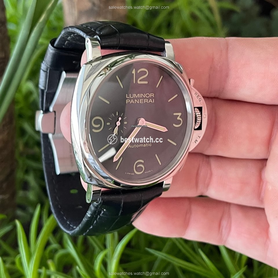 IMG_9086 Panerai Luminor Due Mens watch Unisex Automatic Steel PAM 00674 3
