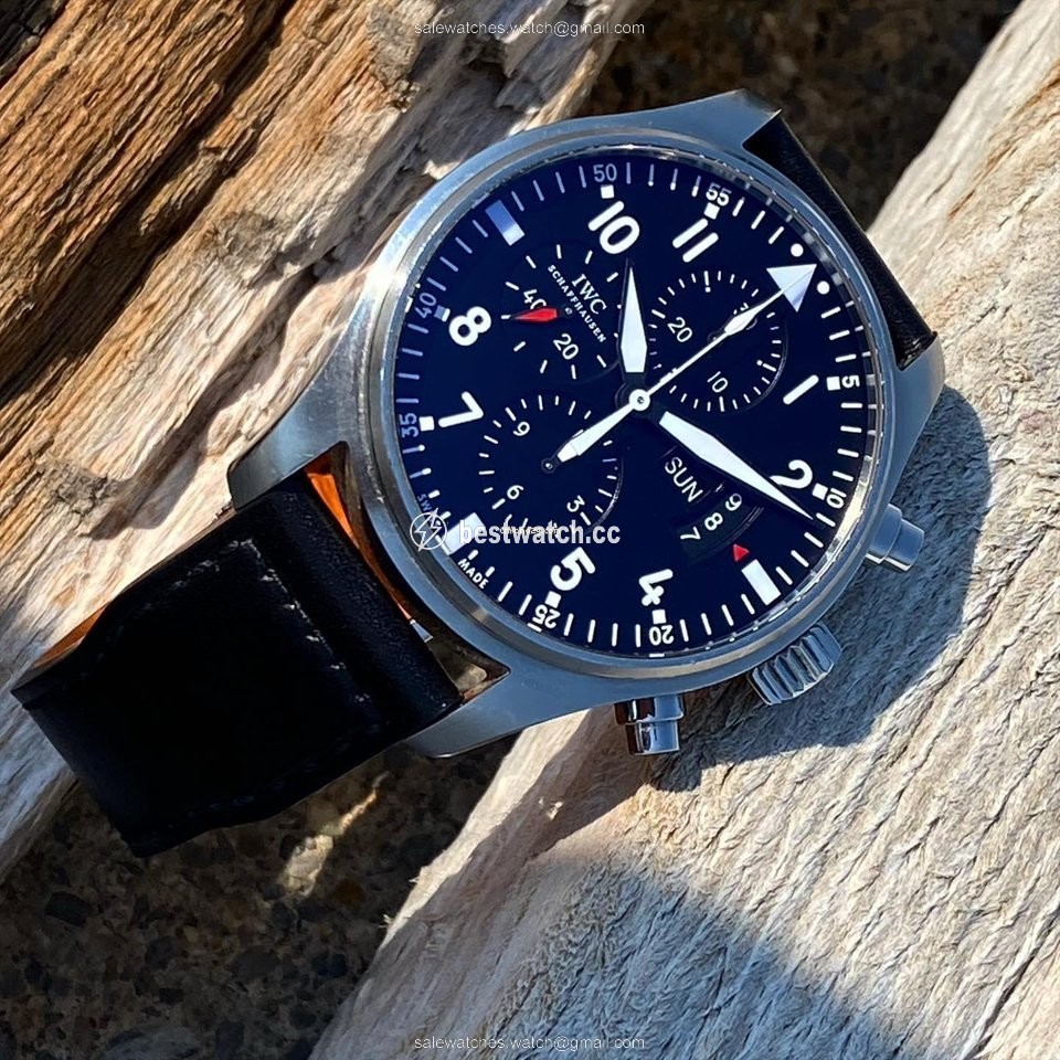 IWC Pilot Chronograph Mens watch Unisex Automatic Steel IW377701 3