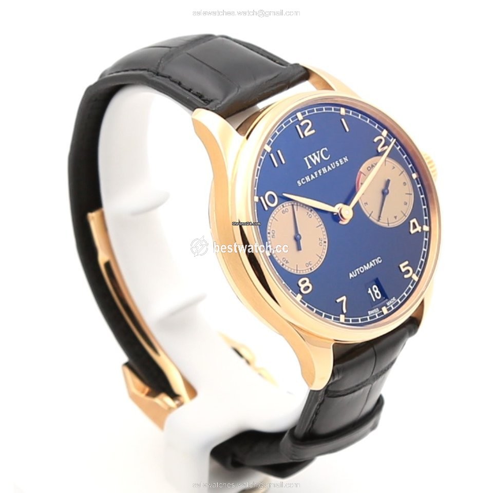 IMG_9086 IWC Portuguese Automatic Mens watch Unisex Automatic Rose gold 500121 3