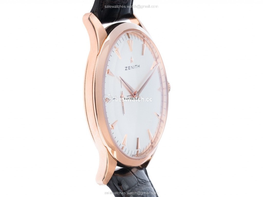 Zenith Elite Ultra Thin Mens watch Unisex Automatic Rose gold 18.2010.681 01.C498 3