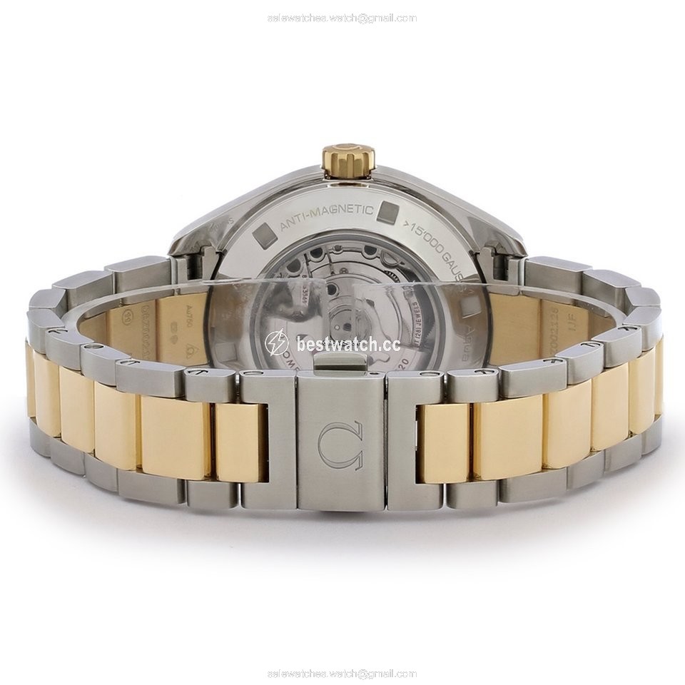 Omega Seamaster Aqua Terra Womens watch Automatic Gold Steel 231.25.34.20.55.006 3