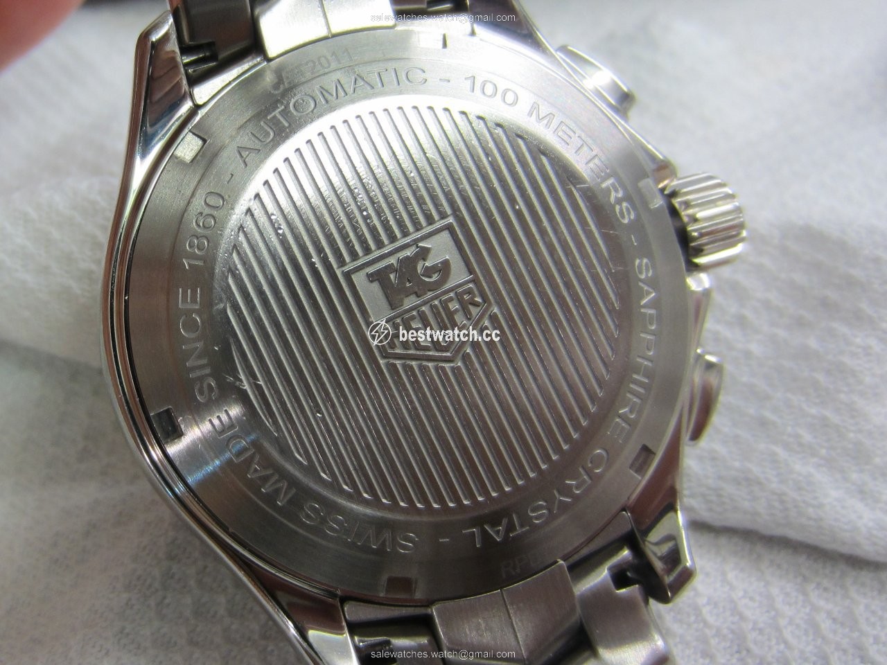 IMG_9086 TAG Heuer Link Calibre 16 Mens watch Unisex Automatic Steel CAT2011.BA0952 3