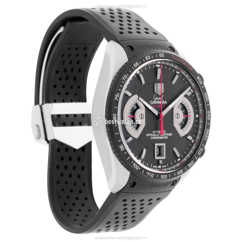 IMG_9086 TAG Heuer Grand Carrera Mens watch Unisex Automatic Steel CAV511C.FT6016 3