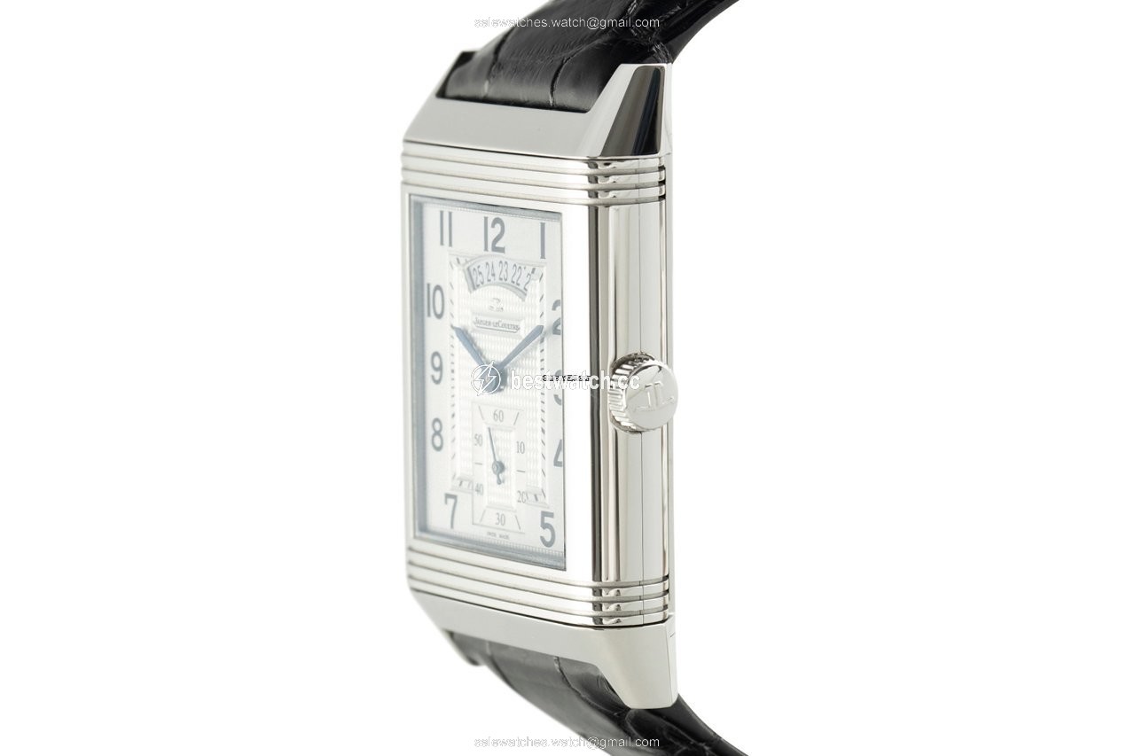 IMG_9086 Jaeger-LeCoultre Grande Reverso Duo Mens watch Unisex Manual winding Steel 273.8.85 3