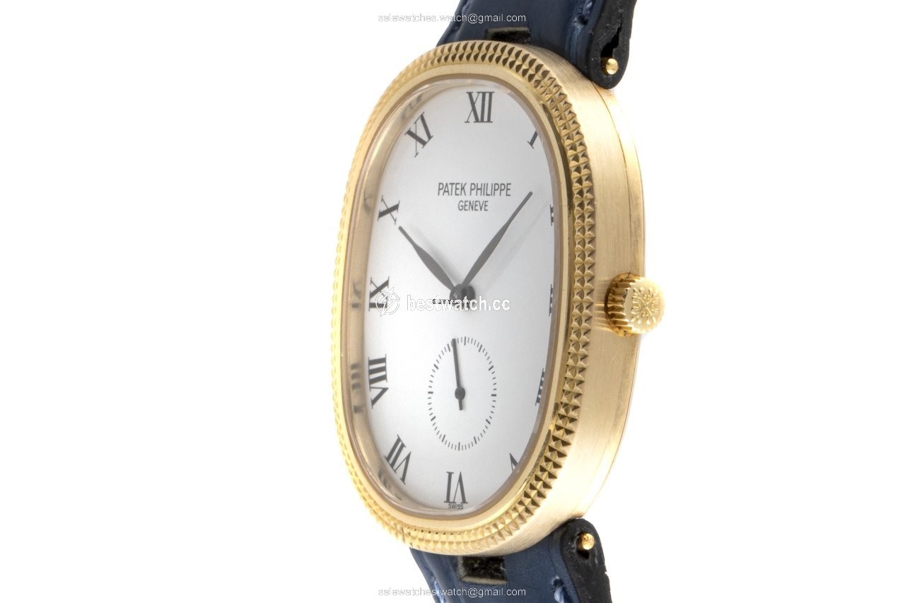 IMG_9086 Patek Philippe Golden Ellipse Mens watch Unisex Manual winding Yellow gold 3987 3
