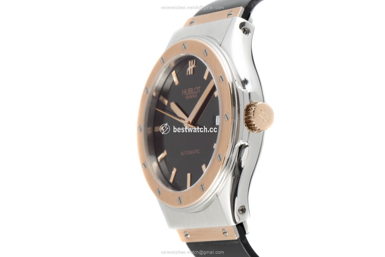 IMG_9086 Hublot Classic Fusion 45, 42, 38, 33 mm Mens watch Unisex Automatic Gold Steel 1915.7 3