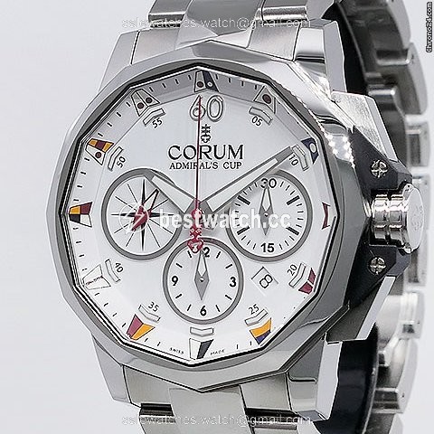 IMG_9086 Corum Admirals Cup Mens watch Unisex Automatic Steel 01.007 3