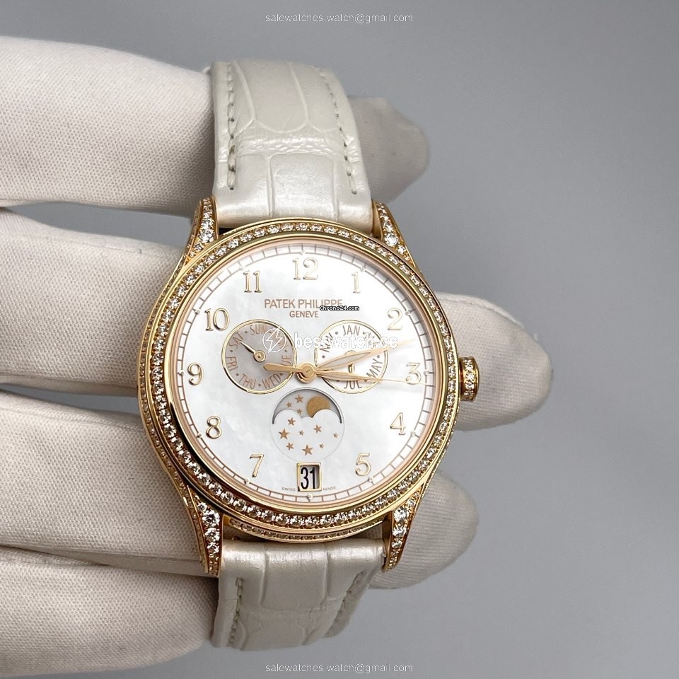 IMG_9086 Patek Philippe Annual Calendar Womens watch Automatic Rose gold 4948R-001 3