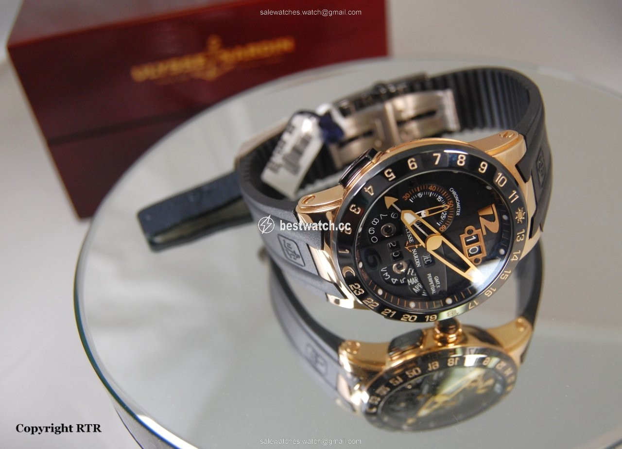IMG_9086 Ulysse Nardin El Toro Black Toro Mens watch Unisex Automatic Rose gold 326-03 3