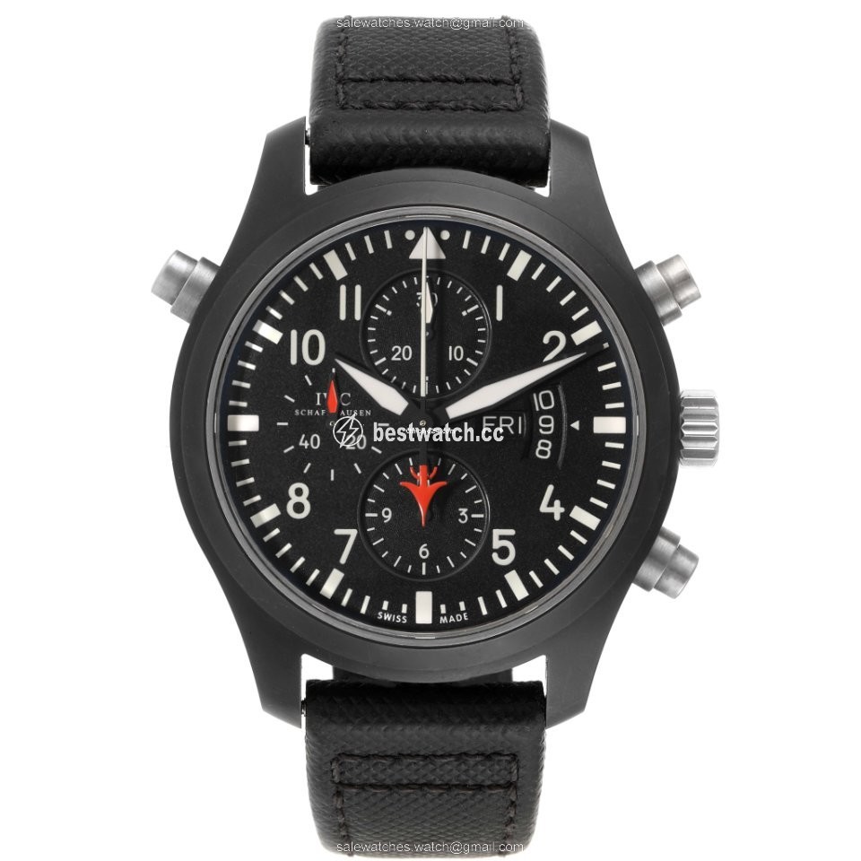 IMG_9086 IWC Pilot Chronograph Top Gun Mens watch Unisex Automatic Ceramic IW379901 3