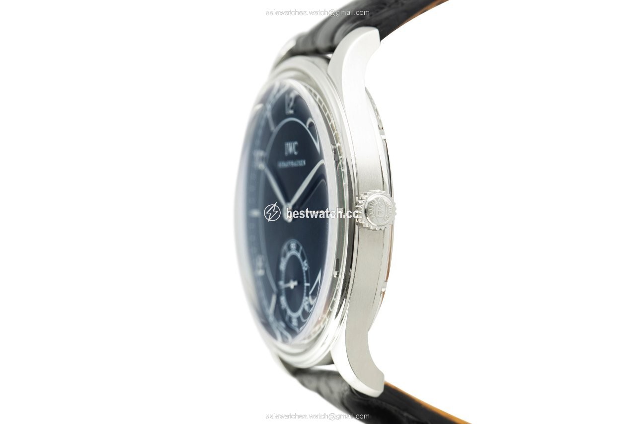 IMG_9086 IWC Portuguese Hand-Wound Mens watch Unisex Manual winding Steel 5445 3