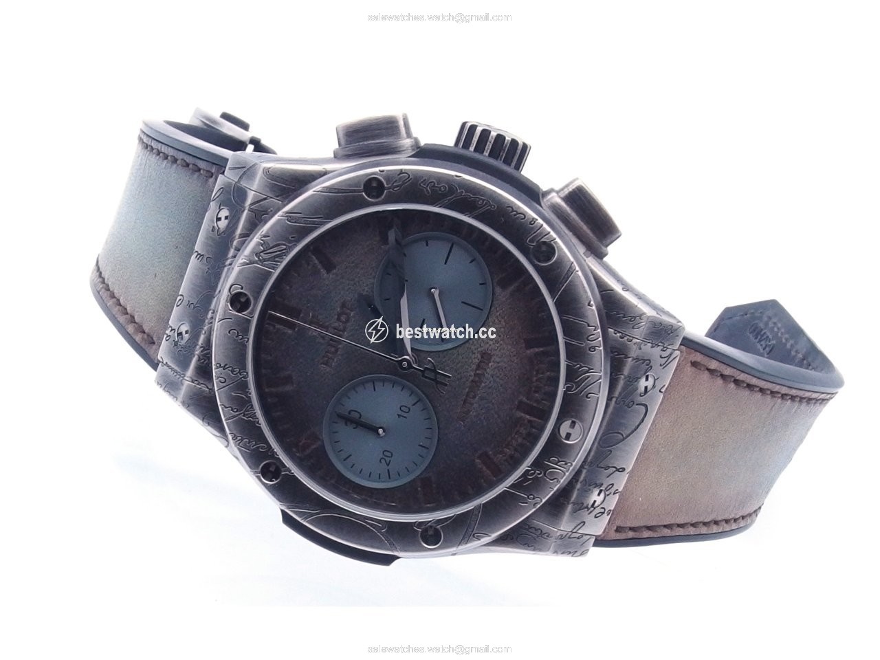 IMG_9086 Hublot Classic Fusion Chronograph Mens watch Unisex Automatic Titanium 521.NX.051B.VR.BER19 3