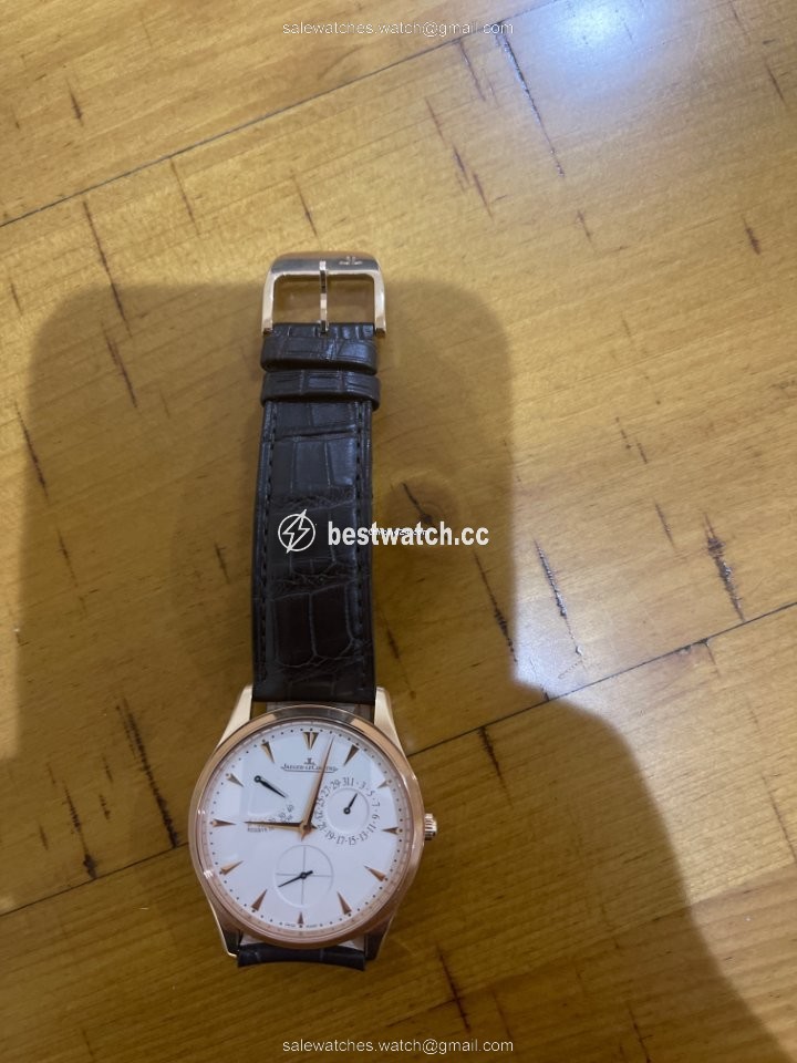 Jaeger-LeCoultre Master Ultra Thin Reserve de Marche Mens watch Unisex Automatic Rose gold Q1372520 3