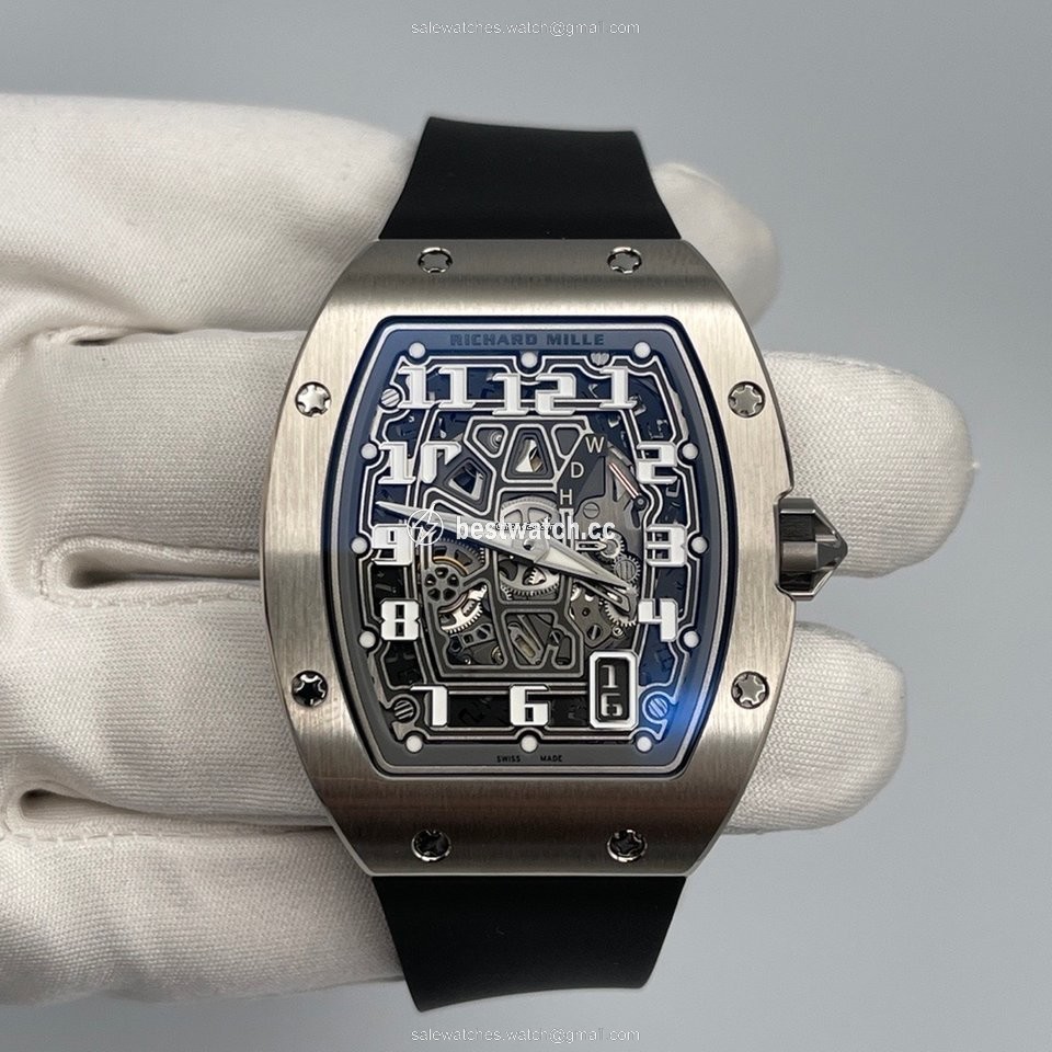 IMG_9086 Richard Mille RM 67 Mens watch Unisex Automatic White gold RM67-01 3