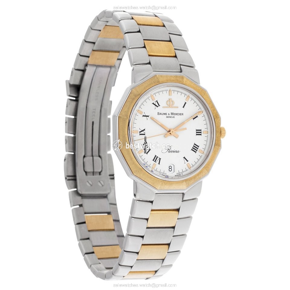 IMG_9086 Baume & Mercier Riviera Mens watch Unisex Quartz Steel 5131.3 3