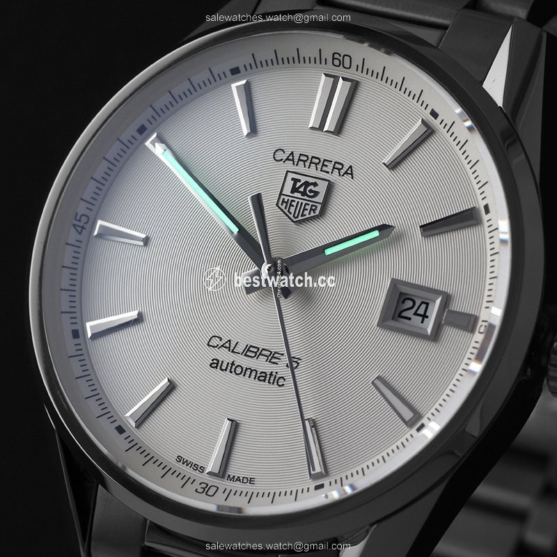 TAG Heuer Carrera Calibre 5 Mens watch Unisex Automatic Steel WAR211B 3