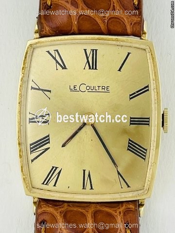 Jaeger-LeCoultre Mens watch Unisex Manual winding Yellow gold 7560 3