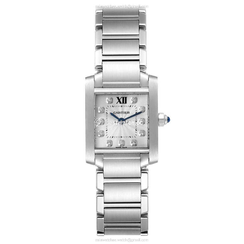 Cartier Tank Francaise Womens watch Quartz Steel WE110006 3