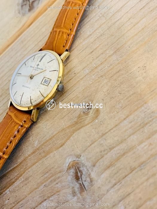 IMG_9086 Baume & Mercier Mens watch Unisex Automatic Yellow gold 320530 & 35088 3