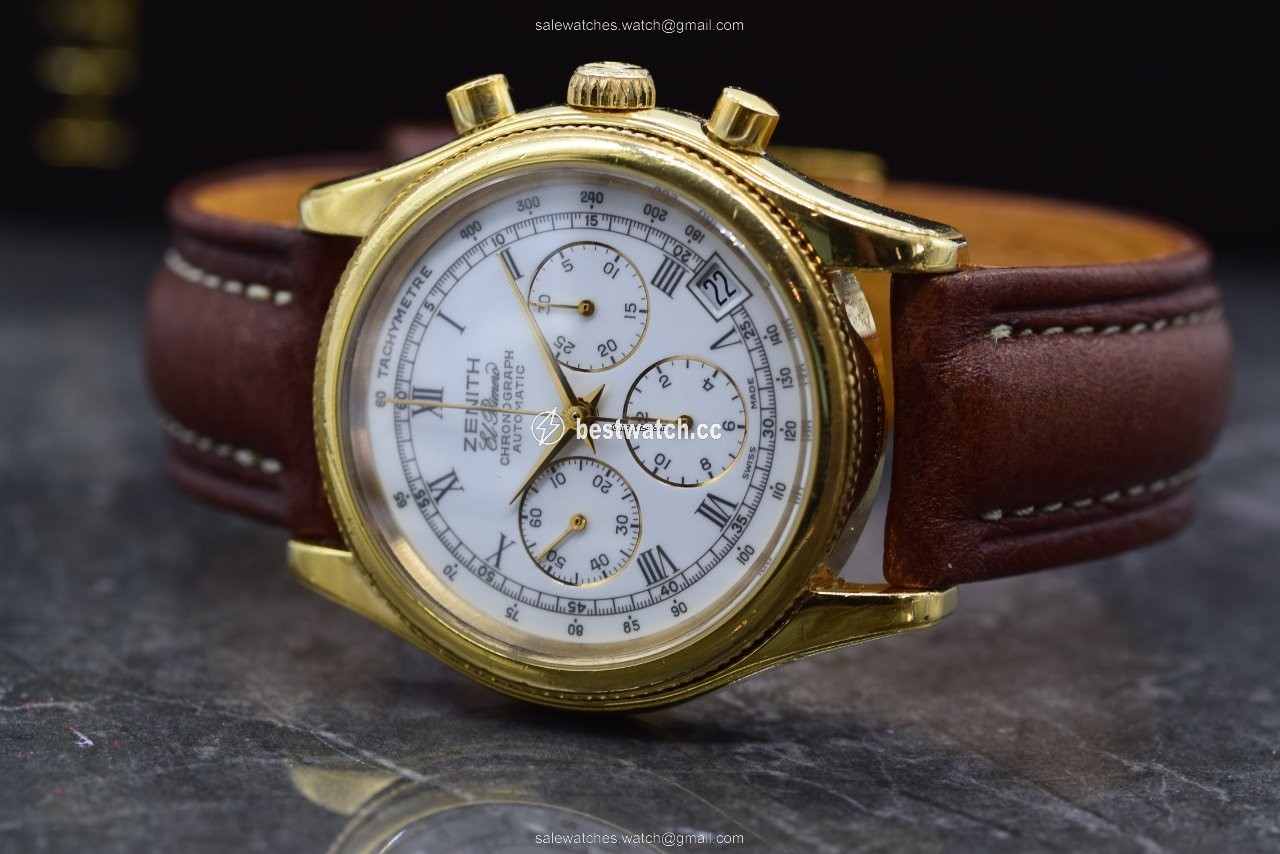 Zenith El Primero Chronograph Mens watch Unisex Automatic Steel 20-0210-400 3