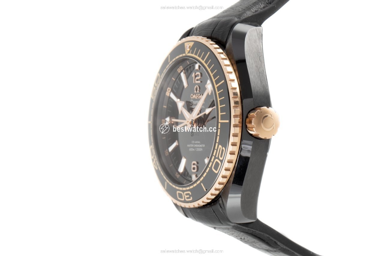 IMG_9086 Omega Seamaster Planet Ocean Mens watch Unisex Automatic Ceramic 215.63.46.22.01.001 3