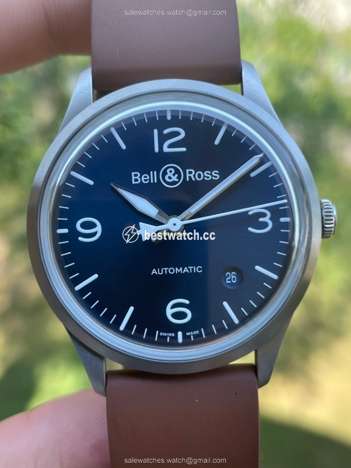 IMG_9086 Bell & Ross BR V1 Mens watch Unisex Automatic Steel BRV192-BLU-ST SCA 3