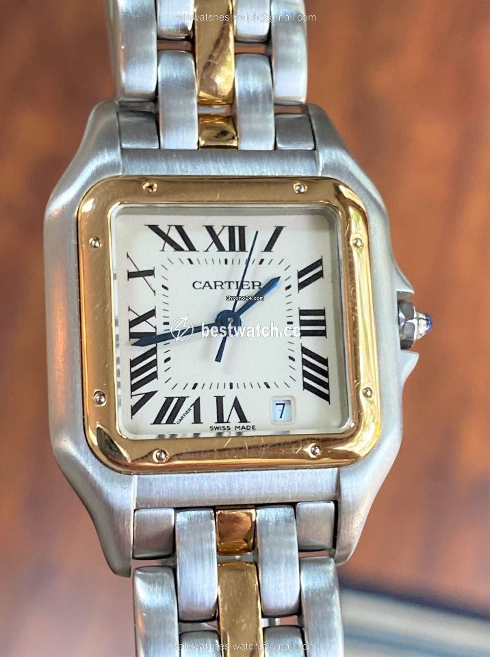 IMG_9086 Cartier Panthere Womens watch Quartz Steel 110000R 3