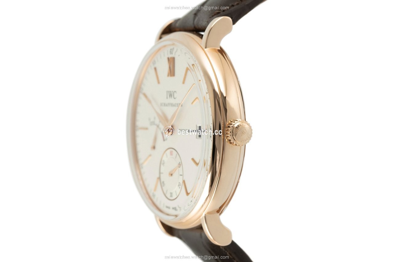 IMG_9086 IWC Portofino Hand-Wound Mens watch Unisex Manual winding Red gold IW510107 3