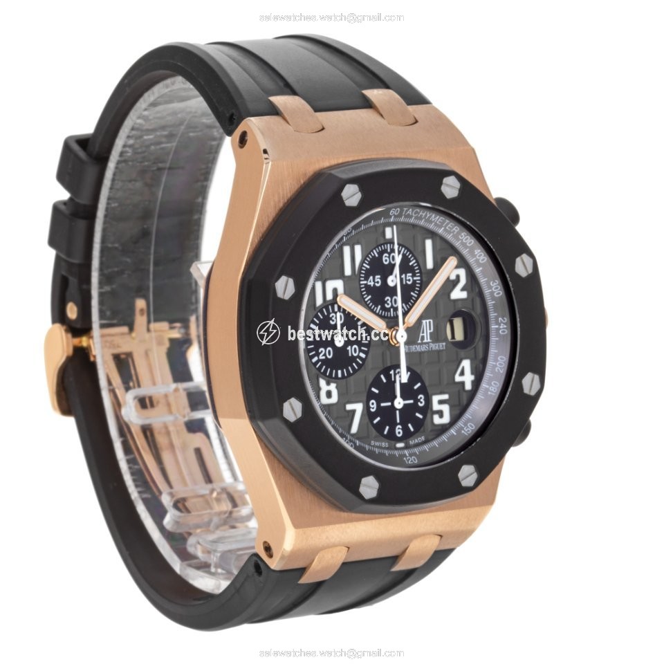 IMG_9086 Audemars Piguet Royal Oak Offshore Chronograph Mens watch Unisex Automatic Rose gold 25940OK.OO.D002CA.02 3