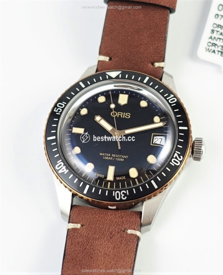 IMG_9086 Oris Divers Sixty Five Mens watch Unisex Automatic Steel 01 733 7747 4354-07 5 17 45 3
