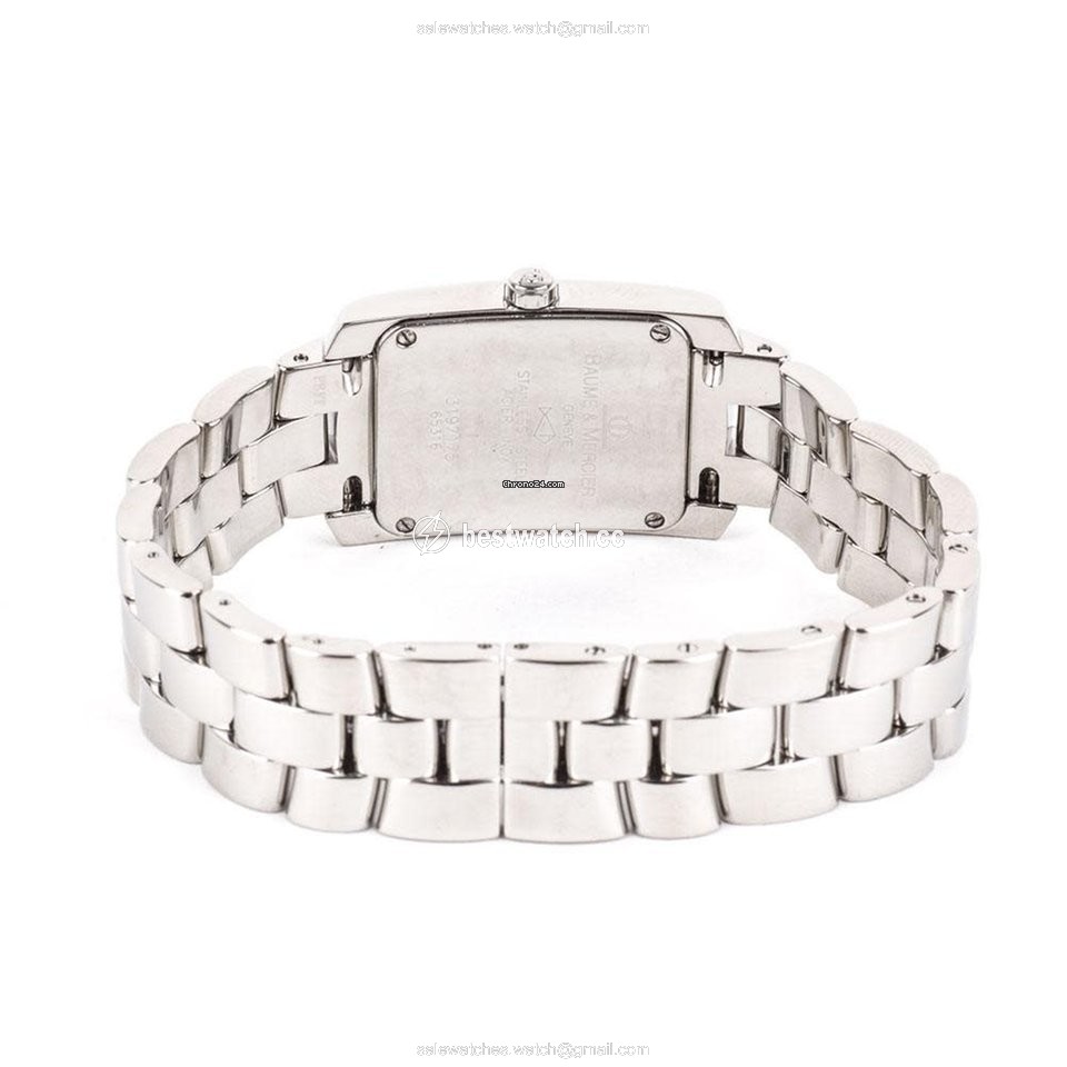 IMG_9086 Baume & Mercier Hampton Womens watch Quartz Steel 65316 3