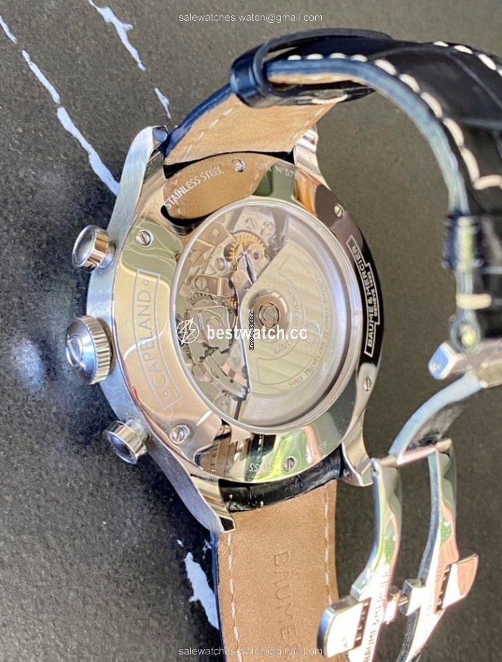 IMG_9086 Baume & Mercier Capeland Mens watch Unisex Automatic Steel 10065 3
