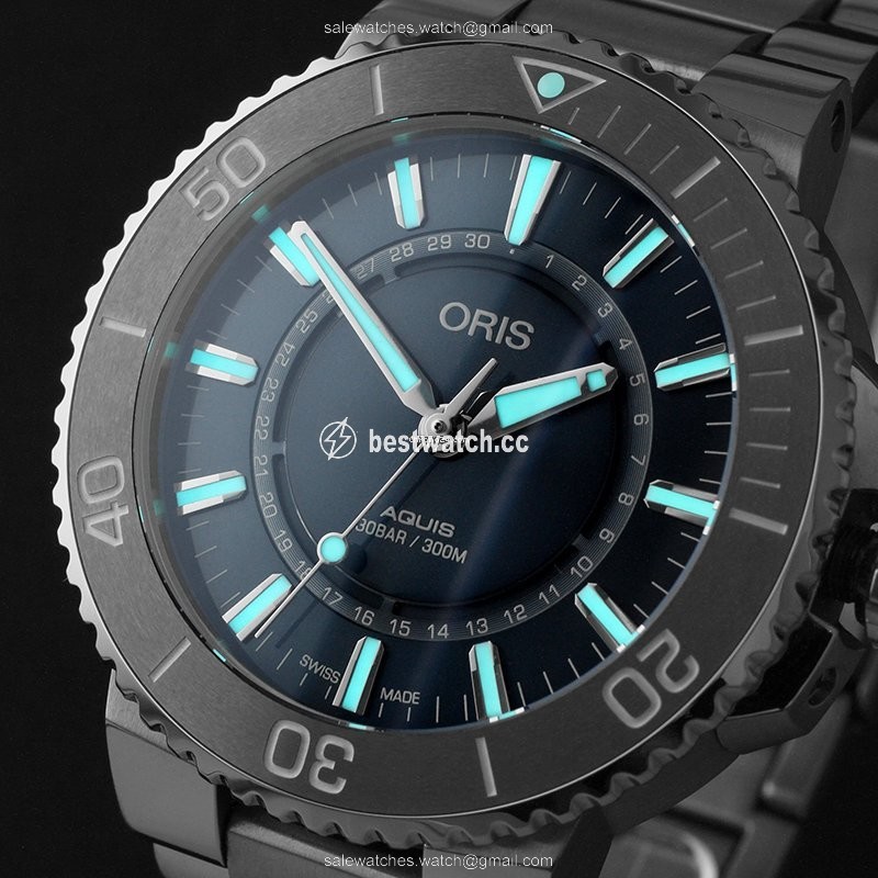IMG_9086 Oris Aquis Date Mens watch Unisex Automatic Steel 01 733 7730 4125 3
