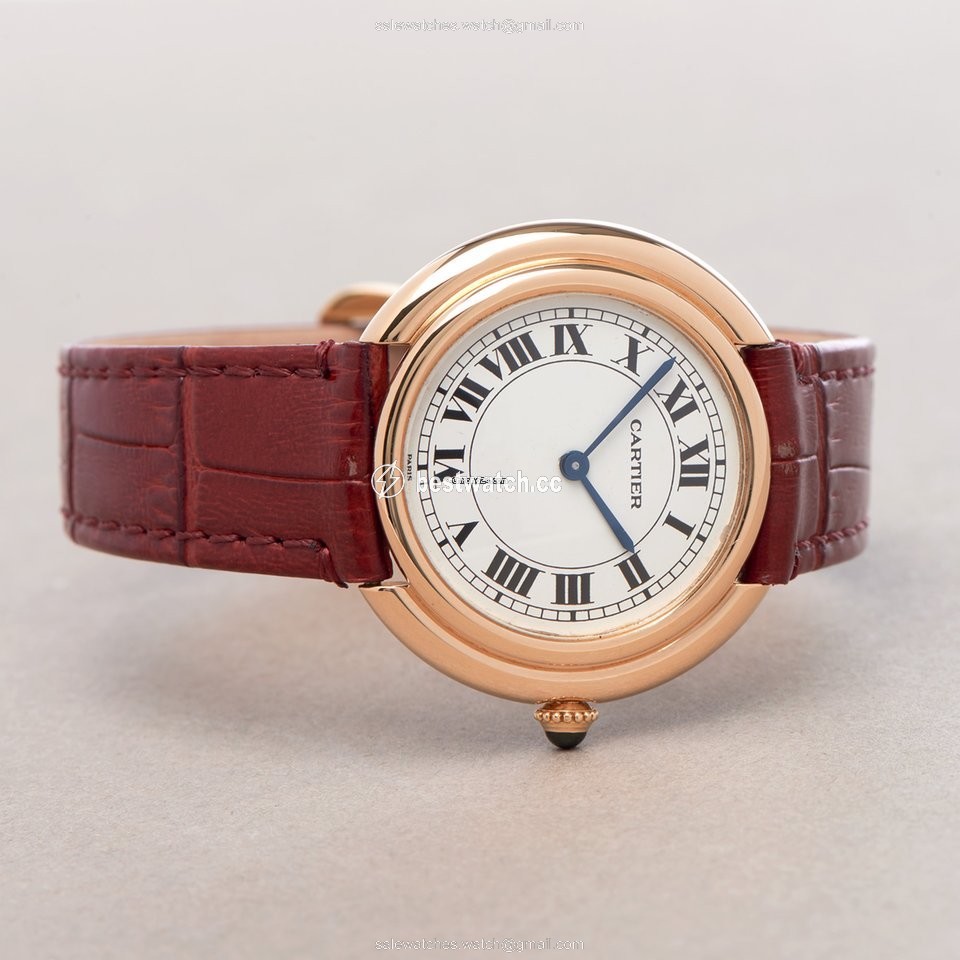 IMG_9086 Cartier Mens watch Unisex Manual winding Yellow gold 78090 3
