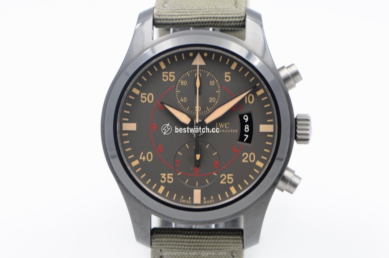 IMG_9086 IWC Pilot Chronograph Top Gun Miramar Mens watch Unisex Automatic Ceramic IW388002 3