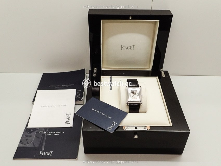 IMG_9086 Piaget Emperador Mens watch Unisex Manual winding White gold GOA30041 3