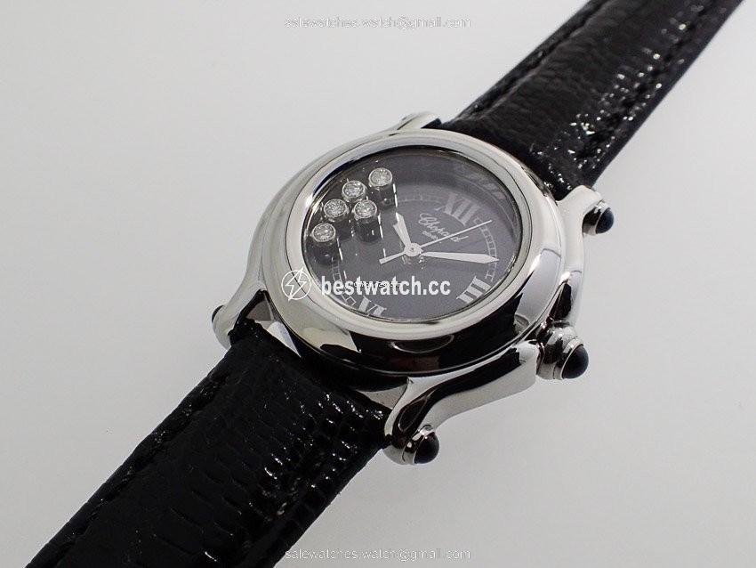 IMG_9086 Chopard Happy Sport Womens watch Quartz Steel 27 8245-23 3