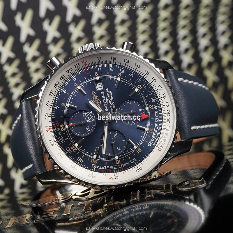 IMG_9086 Breitling Navitimer World Mens watch Unisex Automatic Steel A2432212 B726 3