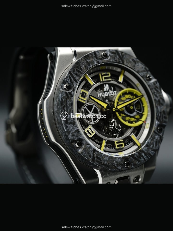 IMG_9086 Hublot Big Bang Ferrari Mens watch Unisex Automatic Platinum 402.TQ.0129.VR 3