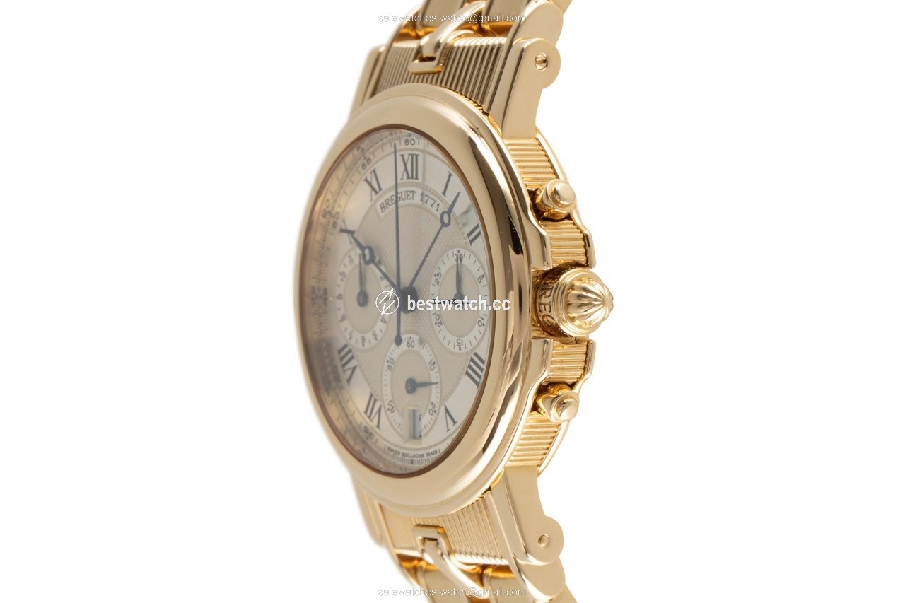 Breguet Marine Mens watch Unisex Automatic Yellow gold 3460BA 12 A90 3