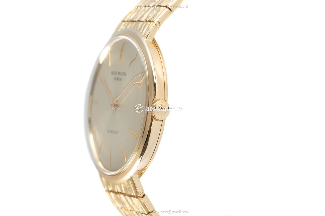 IMG_9086 Patek Philippe Calatrava Mens watch Unisex Manual winding Yellow gold 3416 3