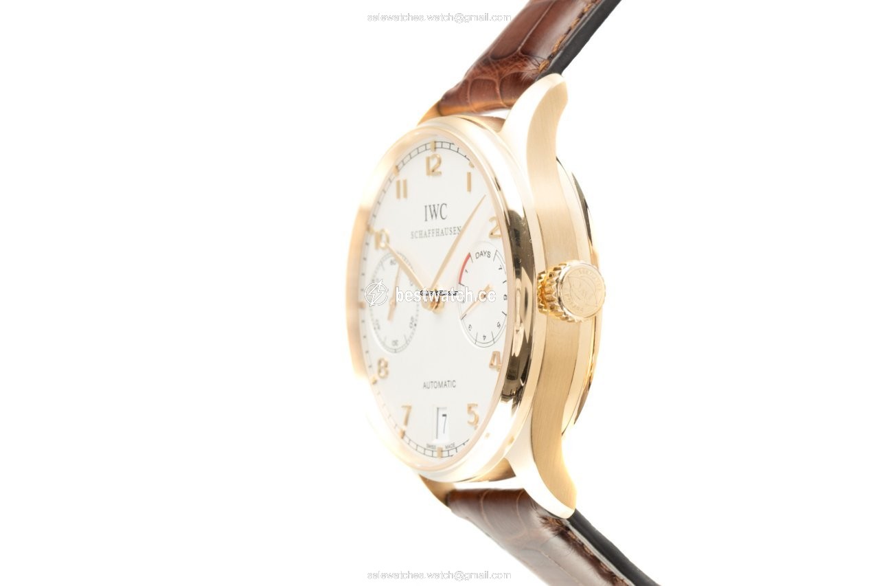 IMG_9086 IWC Portuguese Automatic Mens watch Unisex Automatic Yellow gold 5001 3