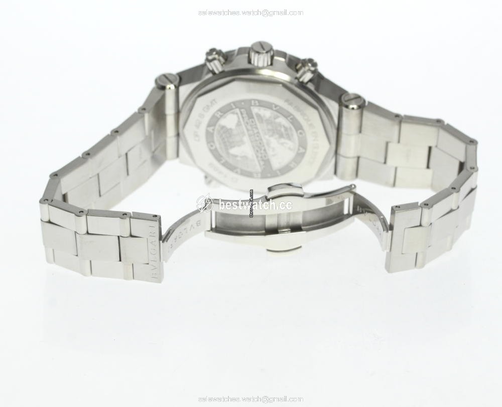 Bulgari Diagono Mens watch Unisex Automatic Steel DP42S GMT 3