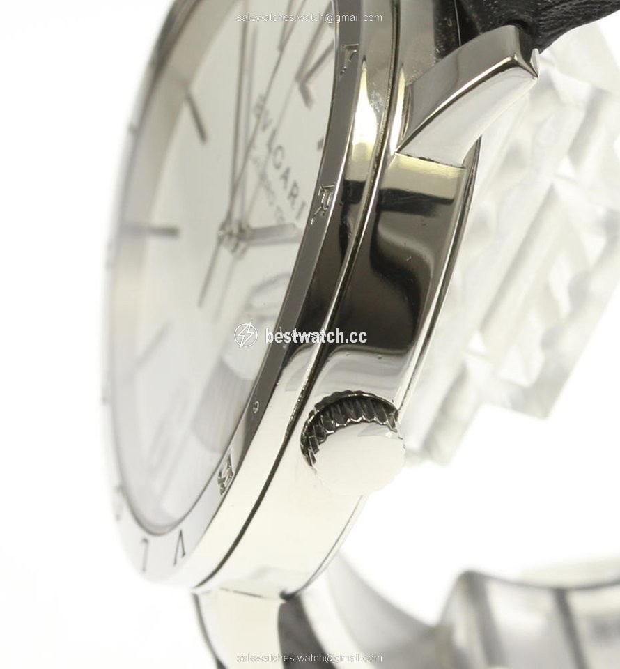 IMG_9086 Bulgari Bulgari Mens watch Unisex Manual winding Steel BB43SRM 3