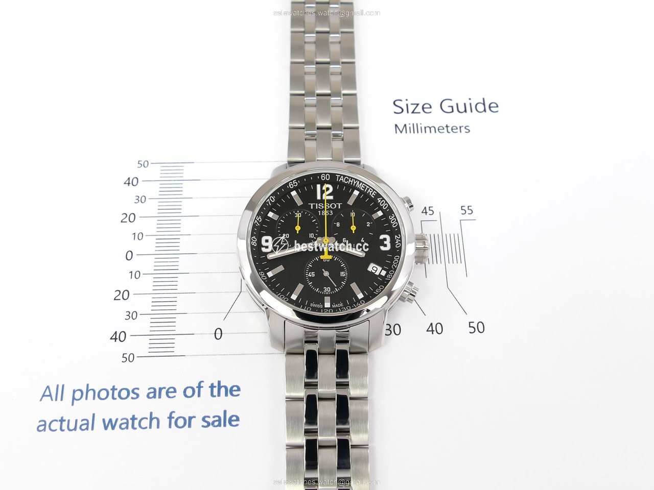 IMG_9086 Tissot PRC 200 Mens watch Unisex Quartz Steel T055.417.11.057.00 3