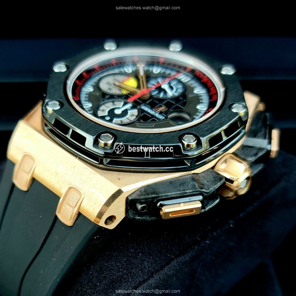 IMG_9086 Audemars Piguet Royal Oak Offshore Grand Prix Mens watch Unisex Automatic Rose gold 26290RO.OO.A001VE.01 3