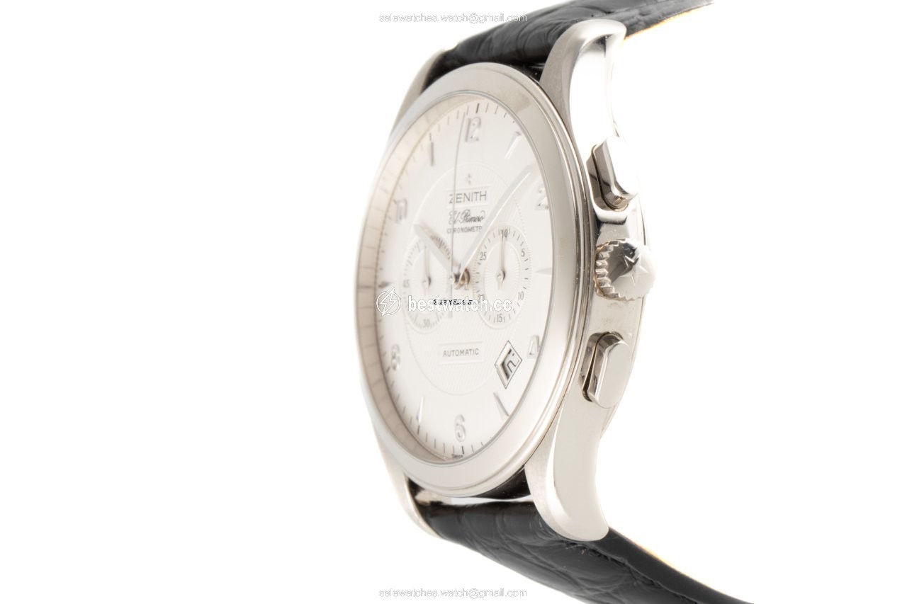IMG_9086 Zenith El Primero Chronograph Mens watch Unisex Automatic White gold 65.0520.4002 3